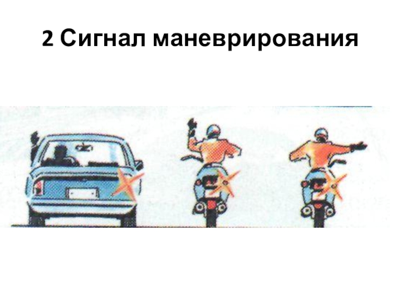 Подборка заданий для внеклассных занятий по ПДД 2 Сигнал маневрирования 2 Сигнал маневрирования