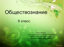 Открытый урок Социальные различия в обществе