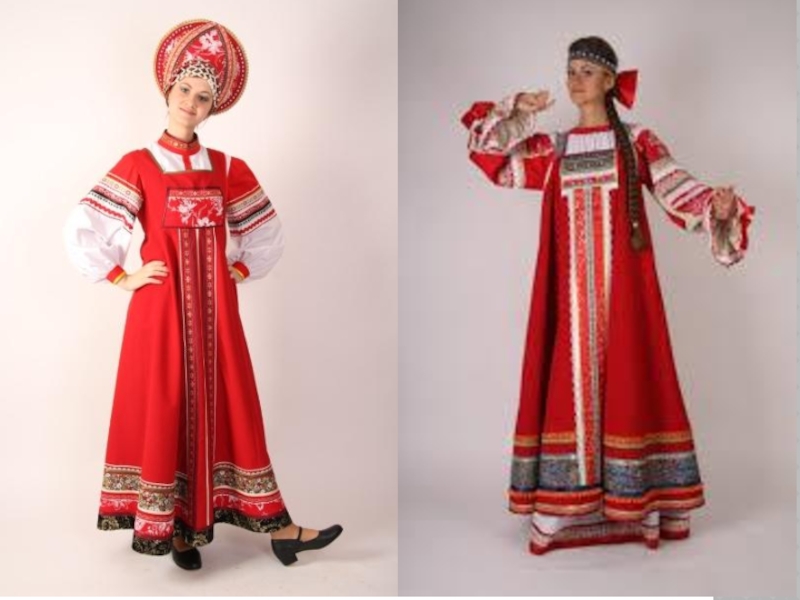 Русские народные костюмы картинки или