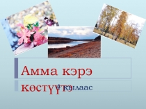 Презентация по КНРС(Я) Амма кэрэ кестуутэ