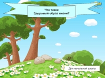 Презентация Здоровый образ жизни (1 класс)