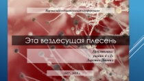 Презентация к проектуВездесущая плесеньДерешев