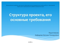 Структура проекта