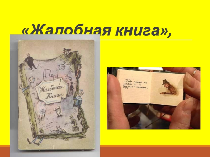 План жалобная книга