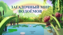 Презентация к занятию по окружающему миру Загадочный мир водоёмов