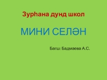 МИНИ СЕЛӘН