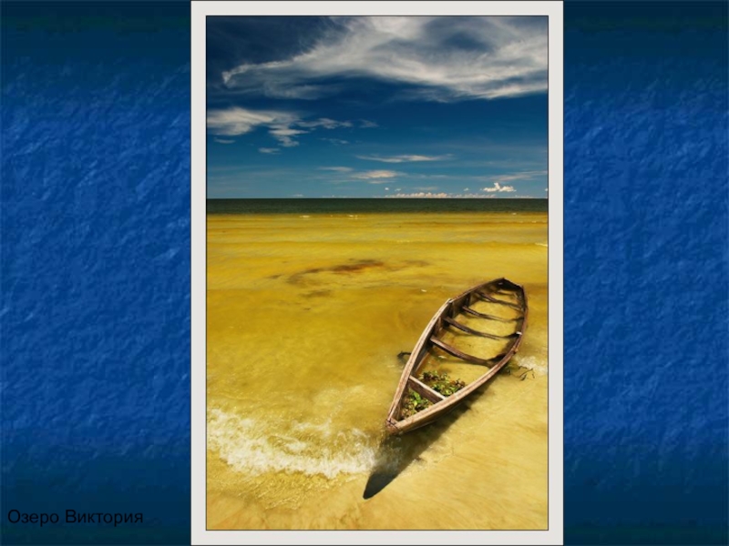 Презентация по географии Внутренние воды Африки Озеро Виктория Озеро Виктория