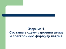 Презентация по химии на тему: Строение вещества
