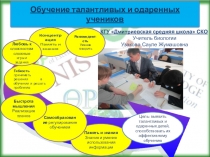 Презентация по биологии Обучение талантливых и одаренных учеников