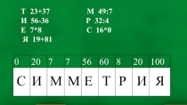Симметрия на клетчатой бумаге 3 класс