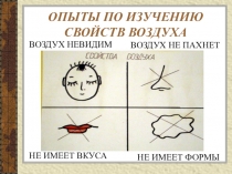 Презентация Экспериментальная деятельность по изучению свойств воды, воздуха и различных материалов