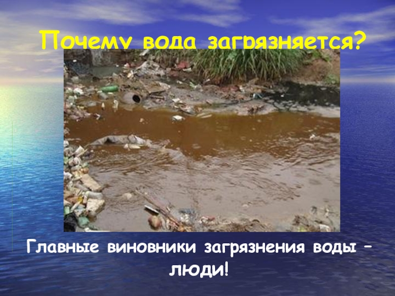 Почему в воде искажается изображение