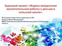 Презентация Формы внеурочной деятельности