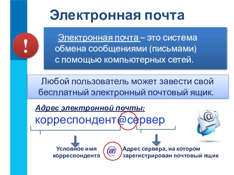 Электронная почта 7. Электронная почта это система обмена. Система обмена сообщениями с помощью компьютерных сетей. Электронная почта презентация по информатике. Электронная почта это система обмена сообщениями.