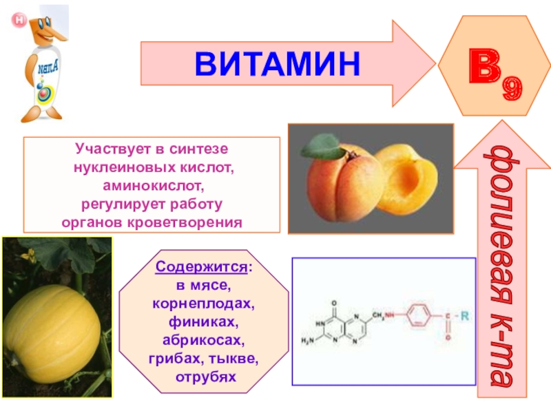 Проект по химии 10 класс витамины