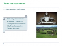 Презентация Кругом одни эндемики