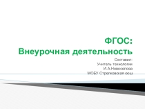 ФГОС: внеурочная деятельность