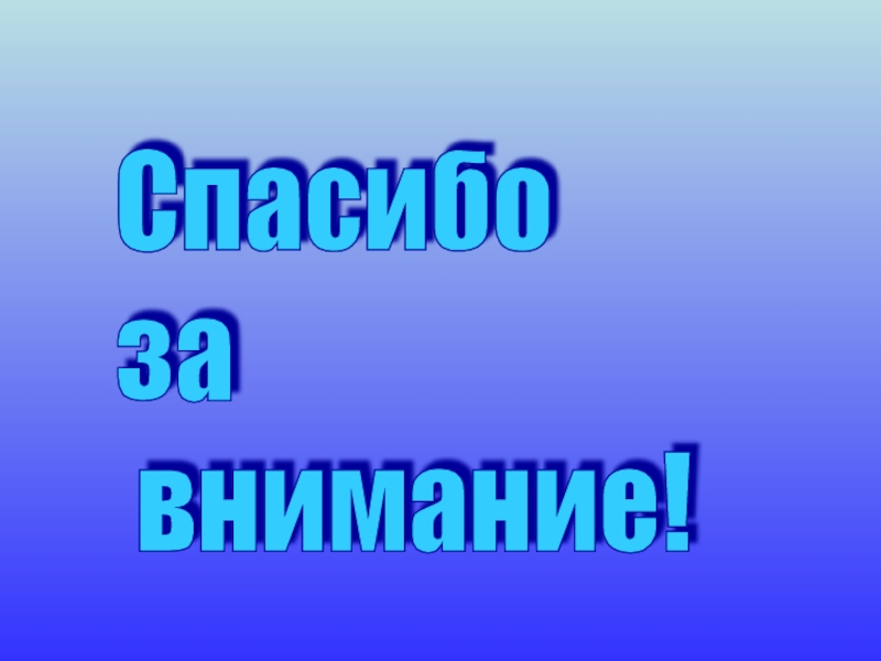 Школьная библиотека Спасибо за внимание! Спасибо за внимание!