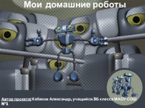 Исследовательский проект Мои домашние роботы