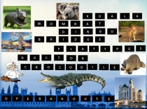 Презентация Australia and Animals ( Unit. 5A p.28 crossword puzzle +animals voice+ let`s play a game - What`s this)