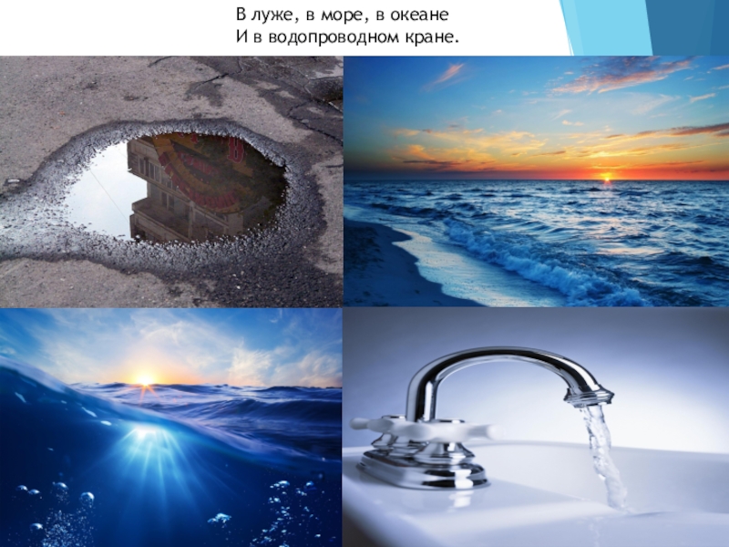 Везде вода. Вода коллаж. Лужа море океан. Коллаж из воды. Вода везде.