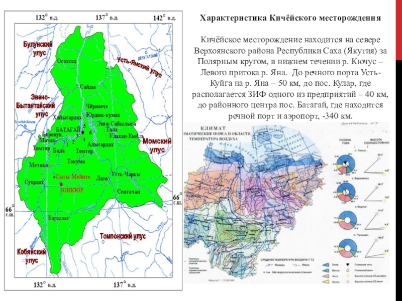 Карта момский улус