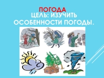 Презентация по географии на тему Погода (6 класс)