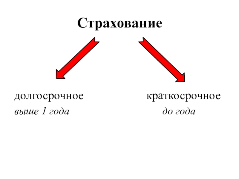 Страхование 10 класс презентация