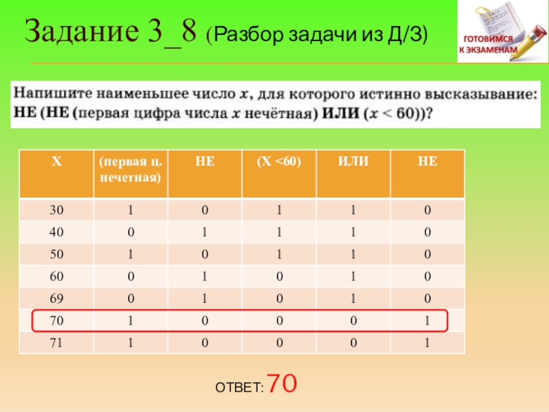 Подготовьте презентацию по одной из тем заданий 1 7 информатика 9 класс