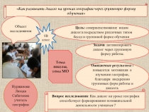 Презентация Иследование в действий (8 кл)