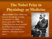 Nobel laureates in medicine