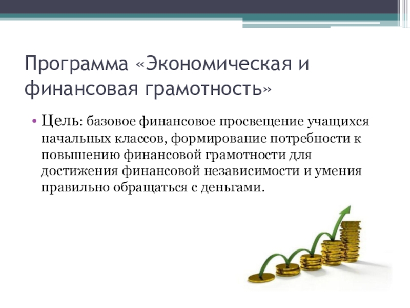 Начальная финансовая грамотность. Цель финансовой грамотности. Базовая финансовая грамотность. Шаблон для презентации по финансовой грамотности. Цели и задачи финансовой грамотности.