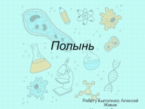 Презентация по биологии на тему полынь