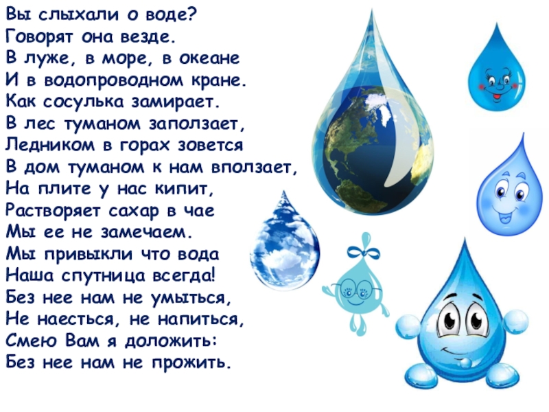 Говорящая вода