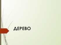 Презентация Дерево по информатике 2 класс к учебнику А.Л. Семенов Т.А. Рудченко