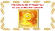 Внеклассное мероприятие Путешествие по сельскохозяйственным станциям 2 класс