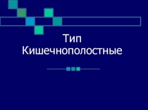 Презентация по биологии на тему: Тип Кишечнополостные