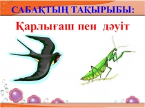 Қарлығаш пен дәуіт әдебиеттік оқу 3 сынып