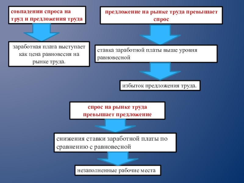 План по теме человек на рынке труда