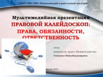 Презентация к докладу на тему Права. Обязанности. Ответственность