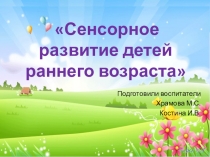 Сенсорное воспитание