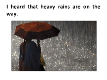 Презентация по английскому языку на тему Weather (8 класс)