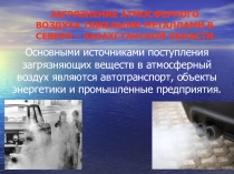 ЗАГРЯЗНЕНИЕ АТМОСФЕРНОГО ВОЗДУХА ТЯЖЕЛЫМИ МЕТАЛЛАМИ В СКО