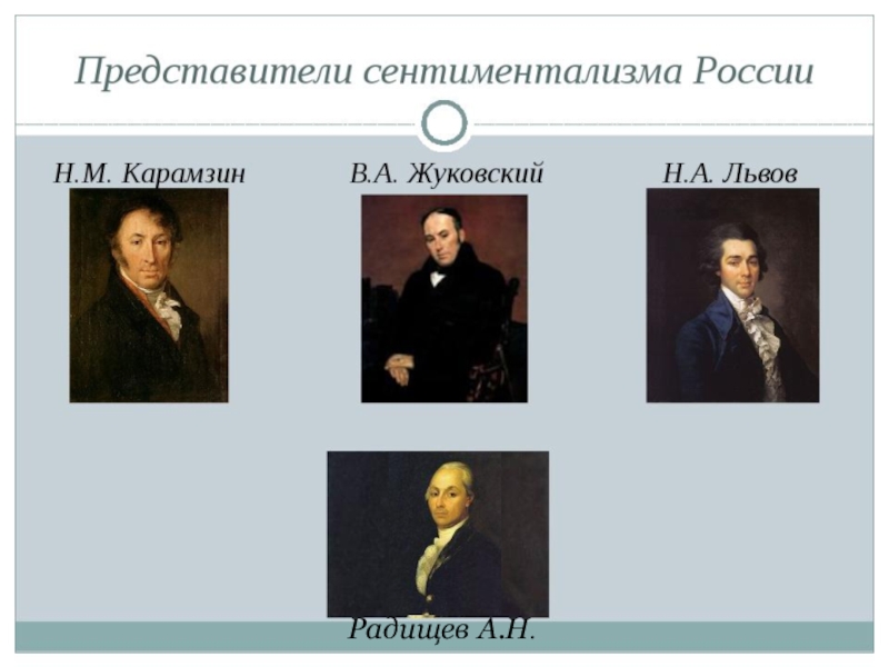 Презентация по истории России ЛИТЕРАТУРА РОССИИ XIX В Радищев А.Н. Радищев А.Н.