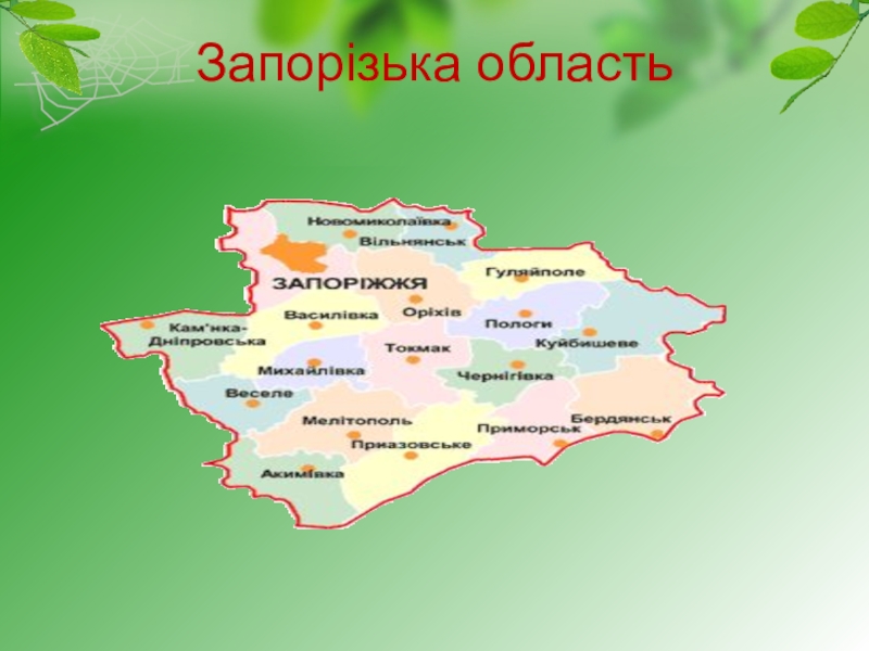 Презентация к уроку природоведение в 4 классе Погода рідного краю Запорізька область Запорізька область