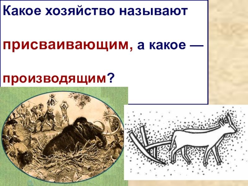 Происходящее хозяйство. Производящие хозяйства это. Какое хозяйство называют присваивающим. Производящее хозяйство. Присваивающее хозяйство это в истории.