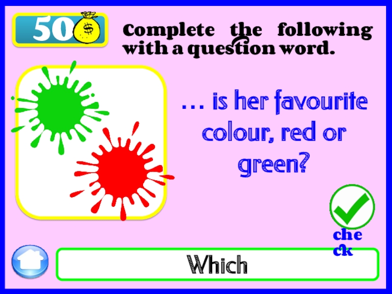 Интерактивные задания по question Words. Listen and Colour Red or Green.