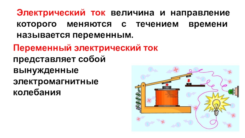 Ток реферат. Вынужденные электромагнитные колебания переменный ток 11 класс. Переменный электрический ток относится к. Что представляет собой переменный электрический ток. Переменный ток представляет собой электромагнитные колебания.