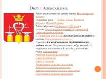 Презентация Районы Владимирской области