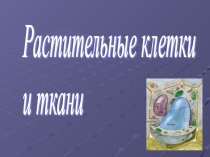 Презентация по биологии на тему Растительные клетки и ткани